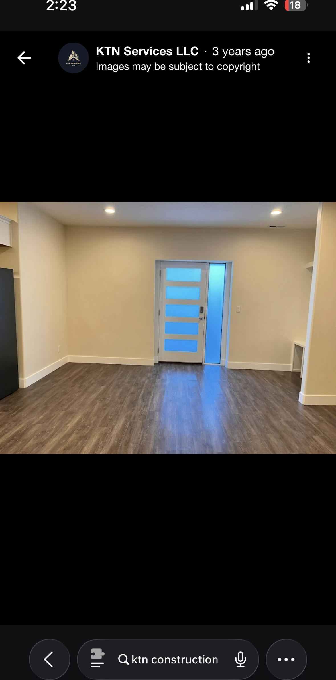 Basement Finishing example 2